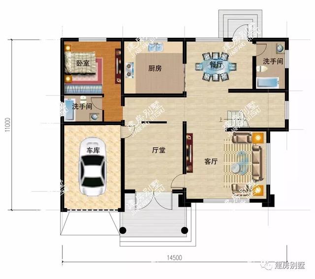 經(jīng)典實(shí)用夠氣派的四層別墅圖，戶型通透活動(dòng)室齊全，男女老少都喜歡