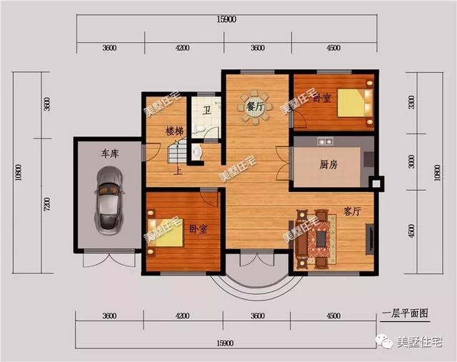 6款帶車庫(kù)的別墅設(shè)計(jì)圖，適合現(xiàn)代農(nóng)村生活