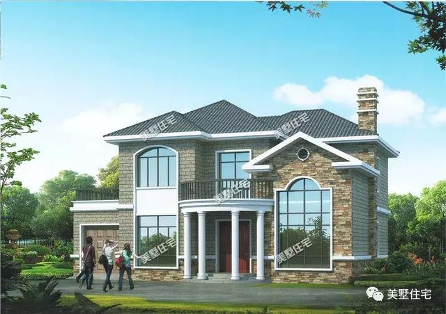 6款帶車庫(kù)的別墅設(shè)計(jì)圖，適合現(xiàn)代農(nóng)村生活