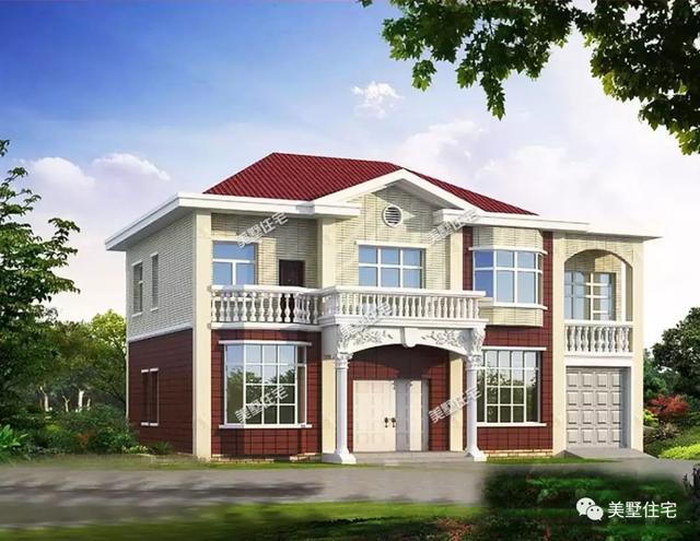 6款帶車庫(kù)的別墅設(shè)計(jì)圖，適合現(xiàn)代農(nóng)村生活