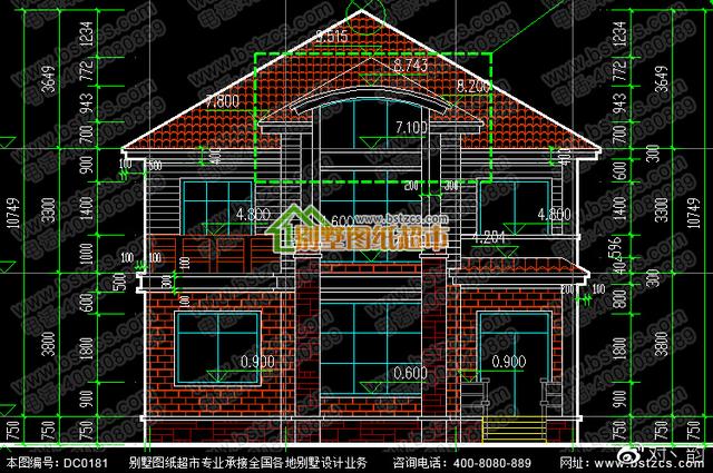 新農(nóng)村二層別墅設(shè)計(jì)效果圖，戶型合理，經(jīng)濟(jì)適用