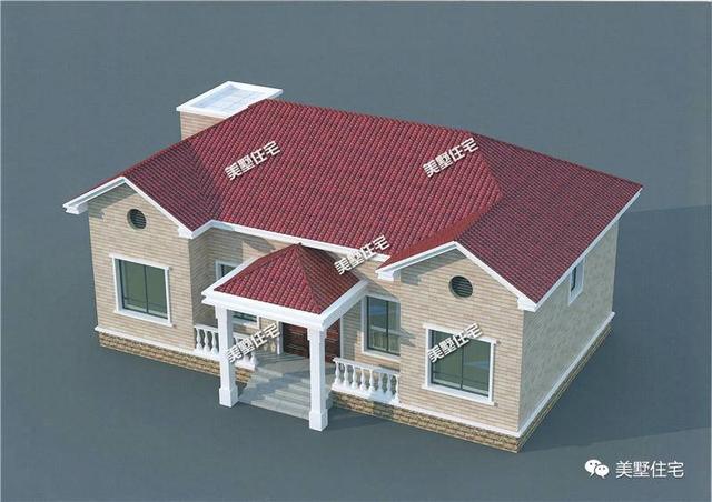 4款一層鄉(xiāng)村小別墅設計圖，美觀實用造價低，真的漂亮又精致