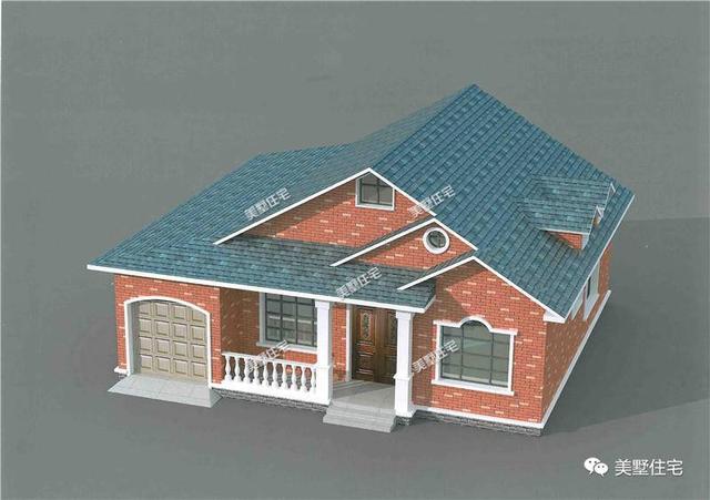 4款一層鄉(xiāng)村小別墅設計圖，美觀實用造價低，真的漂亮又精致