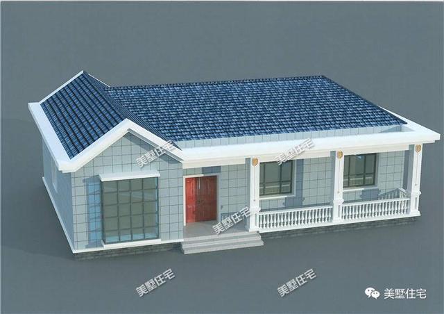 4款一層鄉(xiāng)村小別墅設計圖，美觀實用造價低，真的漂亮又精致