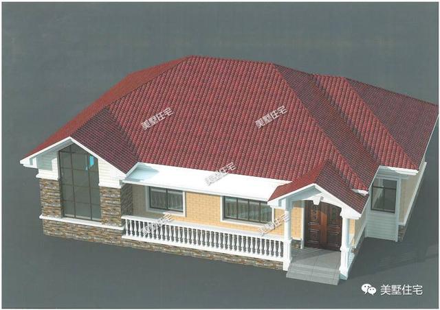 4款一層鄉(xiāng)村小別墅設計圖，美觀實用造價低，真的漂亮又精致