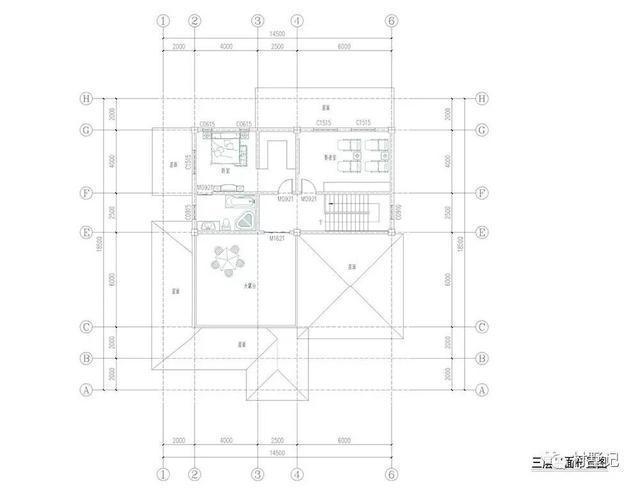 農(nóng)村自建三層別墅設(shè)計圖，戶型合理，居住舒適，讓你有一套屬于自己的房子