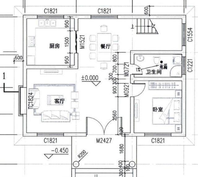 2款25萬二層簡歐農(nóng)村小別墅設(shè)計(jì)圖，外形設(shè)計(jì)雅觀，室內(nèi)布局流暢