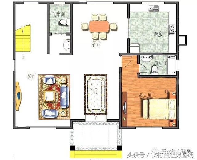 9款農(nóng)村別墅設(shè)計(jì)圖帶柴火灶，高端又接地氣，讓你的生活幸福滿滿