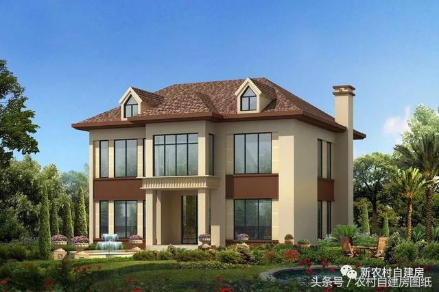 9款農(nóng)村別墅設(shè)計(jì)圖帶柴火灶，高端又接地氣，讓你的生活幸福滿滿