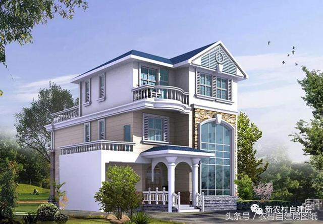 9款農(nóng)村別墅設(shè)計(jì)圖帶柴火灶，高端又接地氣，讓你的生活幸福滿滿