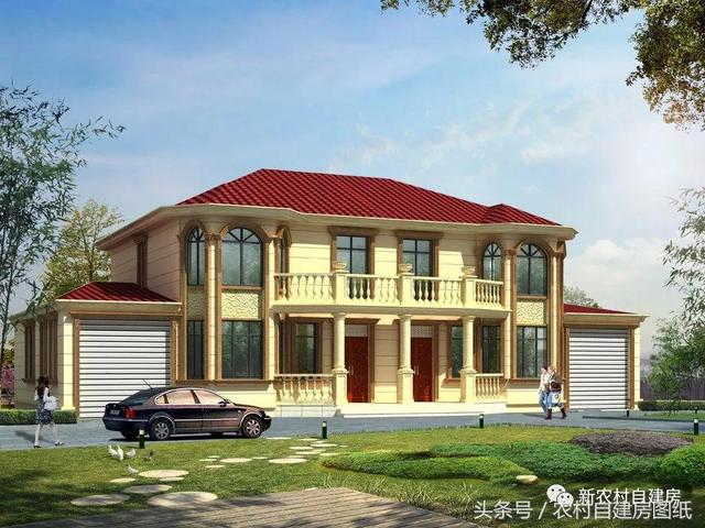 9款農(nóng)村別墅設(shè)計(jì)圖帶柴火灶，高端又接地氣，讓你的生活幸福滿滿