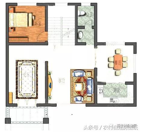 3款100平米的小戶型別墅設計圖，讓你擁有一棟精致的別墅