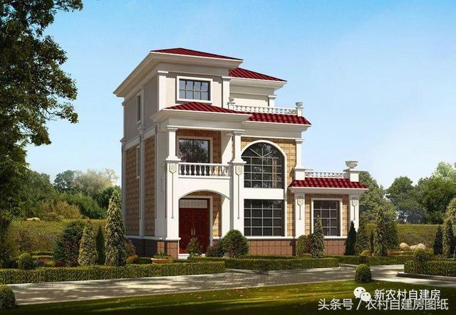 3款100平米的小戶型別墅設計圖，讓你擁有一棟精致的別墅