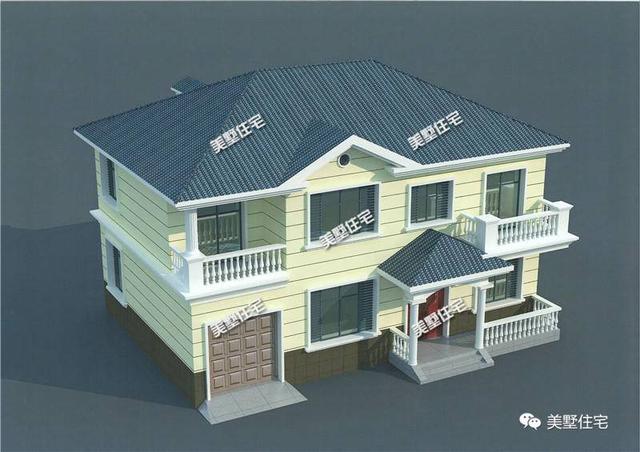 3款兩層很適合在農(nóng)村建的小別墅設(shè)計(jì)圖，簡(jiǎn)單經(jīng)濟(jì)實(shí)用又美觀，你看了一定會(huì)喜歡的