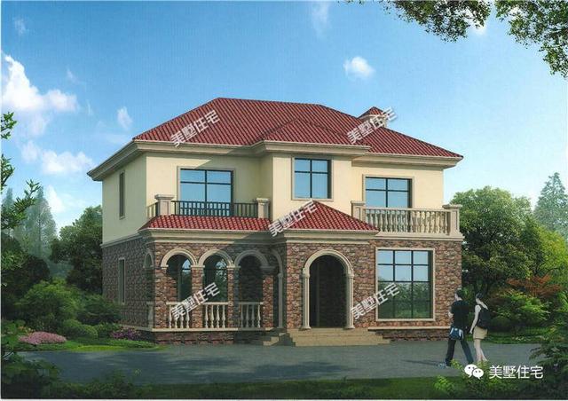 3款兩層很適合在農(nóng)村建的小別墅設(shè)計(jì)圖，簡(jiǎn)單經(jīng)濟(jì)實(shí)用又美觀，你看了一定會(huì)喜歡的