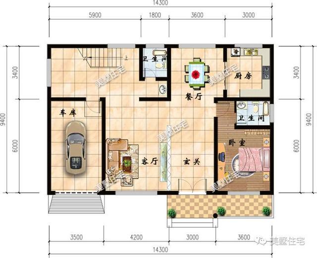 3款兩層很適合在農(nóng)村建的小別墅設(shè)計(jì)圖，簡(jiǎn)單經(jīng)濟(jì)實(shí)用又美觀，你看了一定會(huì)喜歡的