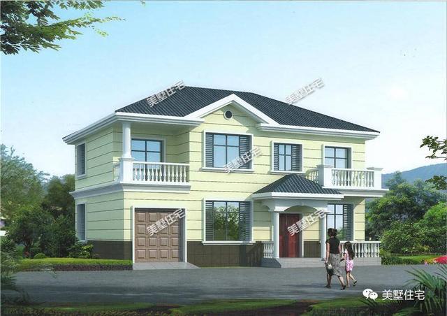 3款兩層很適合在農(nóng)村建的小別墅設(shè)計(jì)圖，簡(jiǎn)單經(jīng)濟(jì)實(shí)用又美觀，你看了一定會(huì)喜歡的