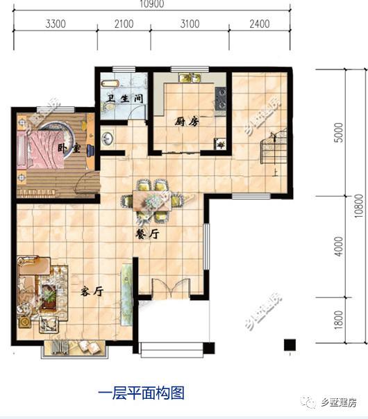 小伙子自建二層別墅設(shè)計(jì)圖，成為全村人羨慕的對(duì)象