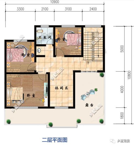 小伙子自建二層別墅設(shè)計(jì)圖，成為全村人羨慕的對(duì)象