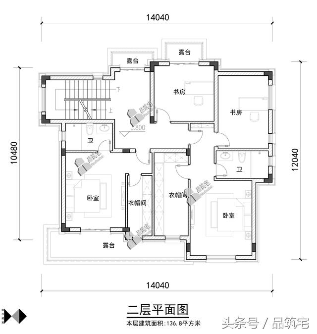 三層現(xiàn)代風(fēng)格別墅設(shè)計圖，純白陶板立面，簡潔利落，既美觀又實用！