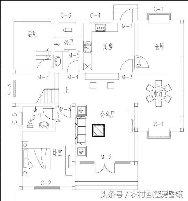 3款不同風(fēng)格的農(nóng)村自建房設(shè)計(jì)圖，造價(jià)不到20萬，滿足你的一切要求