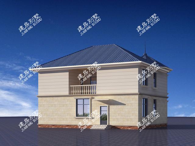 25萬建成二層別墅設(shè)計(jì)圖，帶空中花園，讓你的生活悠然自在