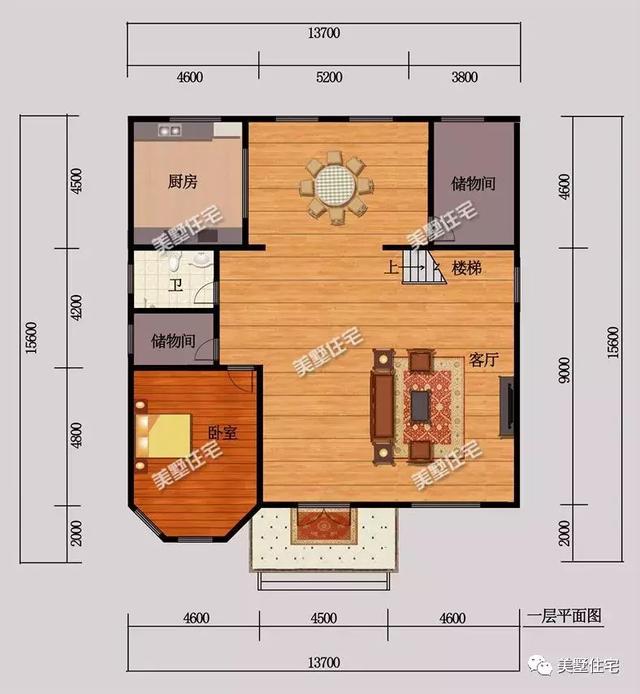 兩棟大氣體面的三層別墅設(shè)計圖，又好看又實用難怪大家都喜歡