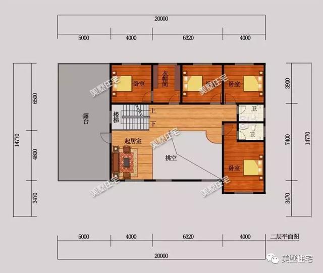 兩棟大氣體面的三層別墅設(shè)計圖，又好看又實用難怪大家都喜歡