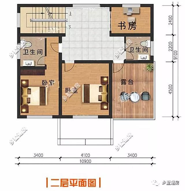 這3款簡約農(nóng)村小別墅設計圖，每款不到20萬，人人可建的小別墅