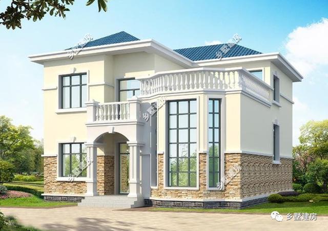這3款簡約農(nóng)村小別墅設計圖，每款不到20萬，人人可建的小別墅