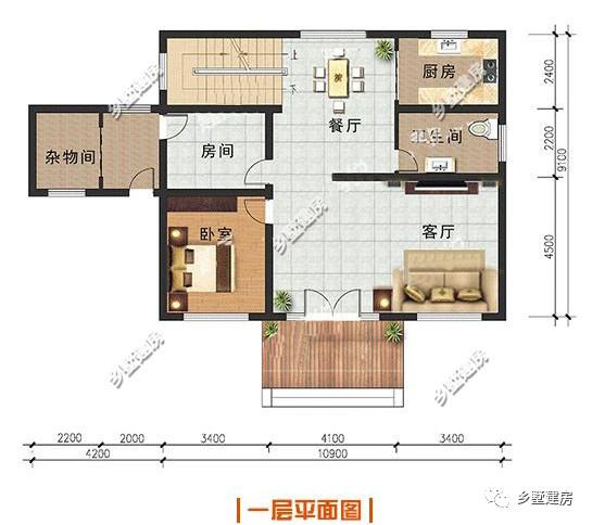 這3款簡約農(nóng)村小別墅設計圖，每款不到20萬，人人可建的小別墅