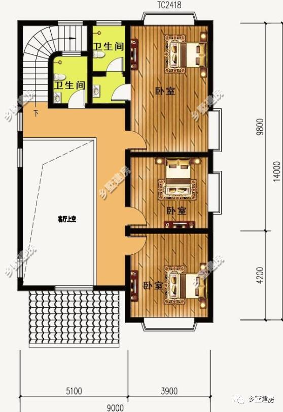 兩款主體造價(jià)20萬(wàn)的農(nóng)村自建房設(shè)計(jì)圖，用較低的錢造一棟專屬于你的房子