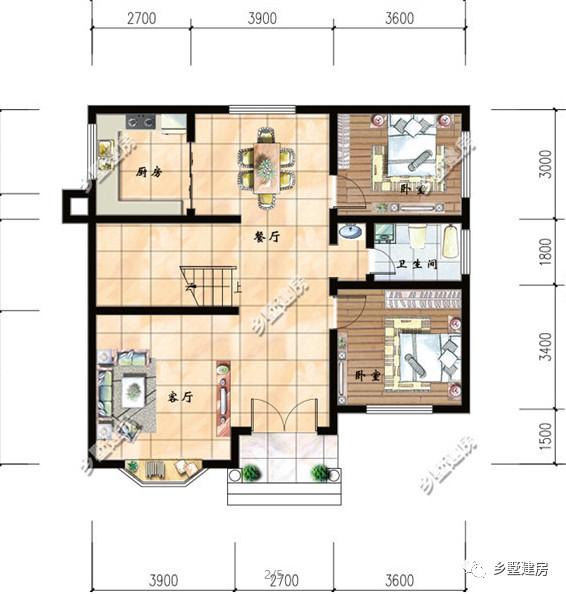在農(nóng)村只要造價(jià)20萬就能建棟別墅，全套設(shè)計(jì)施工圖紙，造型美觀，你們信嗎？