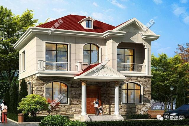 在農(nóng)村只要造價(jià)20萬就能建棟別墅，全套設(shè)計(jì)施工圖紙，造型美觀，你們信嗎？