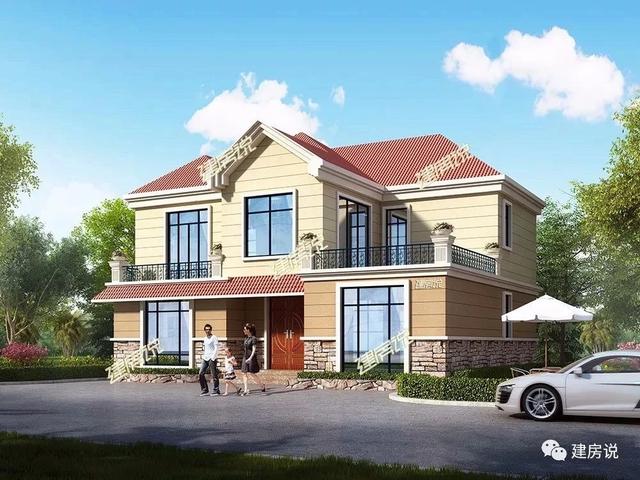 22套二層別墅設(shè)計圖同款，這款戶型非常火爆，已經(jīng)成為一種潮流了