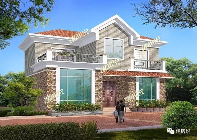 22套二層別墅設(shè)計圖同款，這款戶型非?；鸨?，已經(jīng)成為一種潮流了