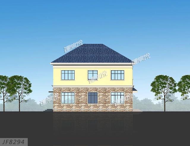 22套二層別墅設(shè)計圖同款，這款戶型非?；鸨?，已經(jīng)成為一種潮流了