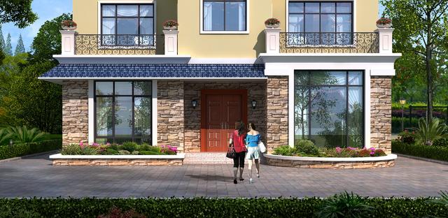 22套二層別墅設(shè)計圖同款，這款戶型非?；鸨?，已經(jīng)成為一種潮流了