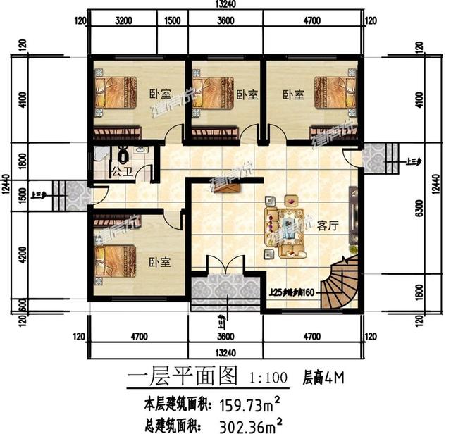 22套二層別墅設(shè)計圖同款，這款戶型非?；鸨?，已經(jīng)成為一種潮流了