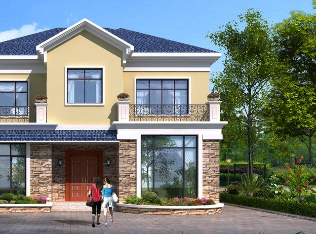 22套二層別墅設(shè)計圖同款，這款戶型非?；鸨?，已經(jīng)成為一種潮流了