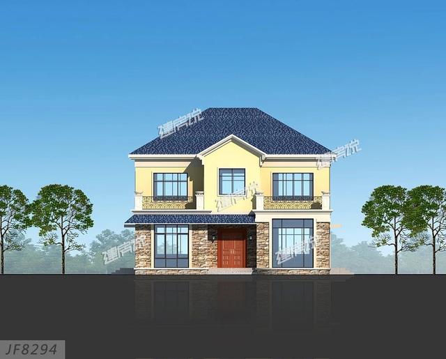 22套二層別墅設(shè)計圖同款，這款戶型非?；鸨?，已經(jīng)成為一種潮流了