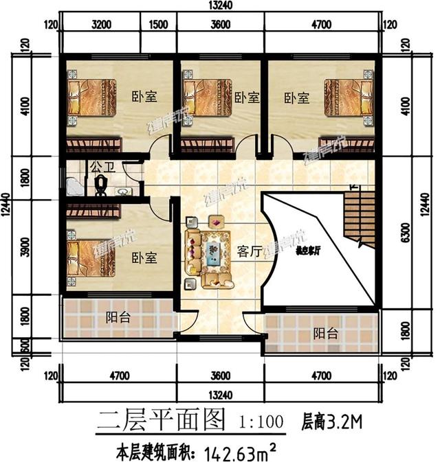 22套二層別墅設(shè)計圖同款，這款戶型非?；鸨呀?jīng)成為一種潮流了