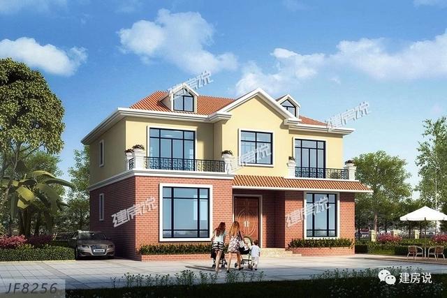 22套二層別墅設(shè)計圖同款，這款戶型非?；鸨?，已經(jīng)成為一種潮流了