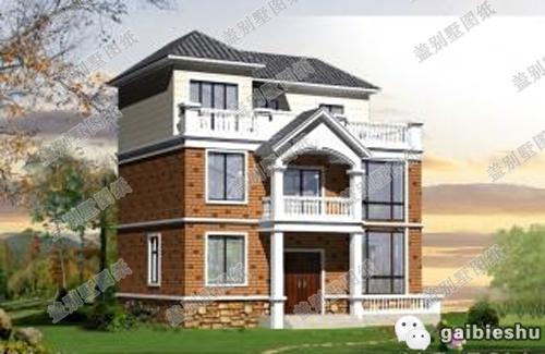 2款主體造價約30萬的二層別墅設(shè)計圖，每一款都布局合理，活動空間充足