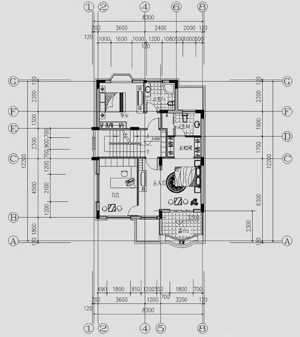 2款主體造價約30萬的二層別墅設(shè)計圖，每一款都布局合理，活動空間充足
