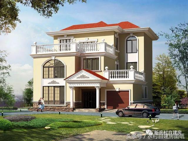 強(qiáng)烈推薦4款開間12米的別墅設(shè)計(jì)圖，每一款都有特別之處