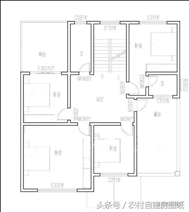 強(qiáng)烈推薦4款開間12米的別墅設(shè)計(jì)圖，每一款都有特別之處