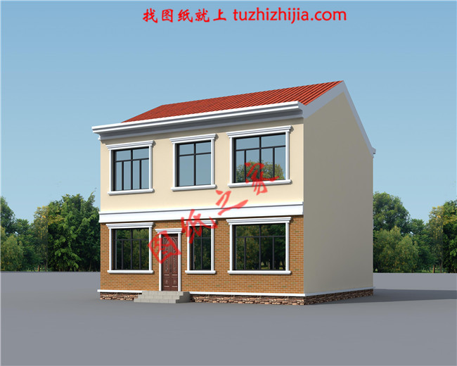 農(nóng)村13萬元二層小樓圖，簡單易建