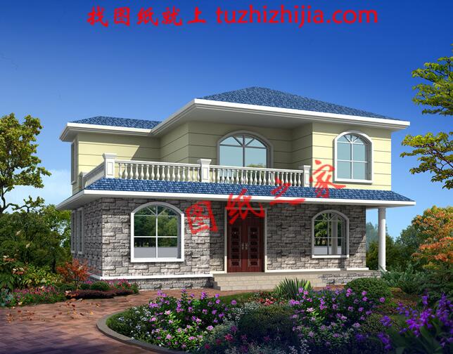 農(nóng)村15萬(wàn)元二層小樓圖，花最少的錢(qián)，建一棟人人羨慕的別墅！