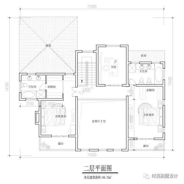 帶車庫(kù)和地下室的兩層復(fù)式歐式別墅設(shè)計(jì)圖，大氣美觀